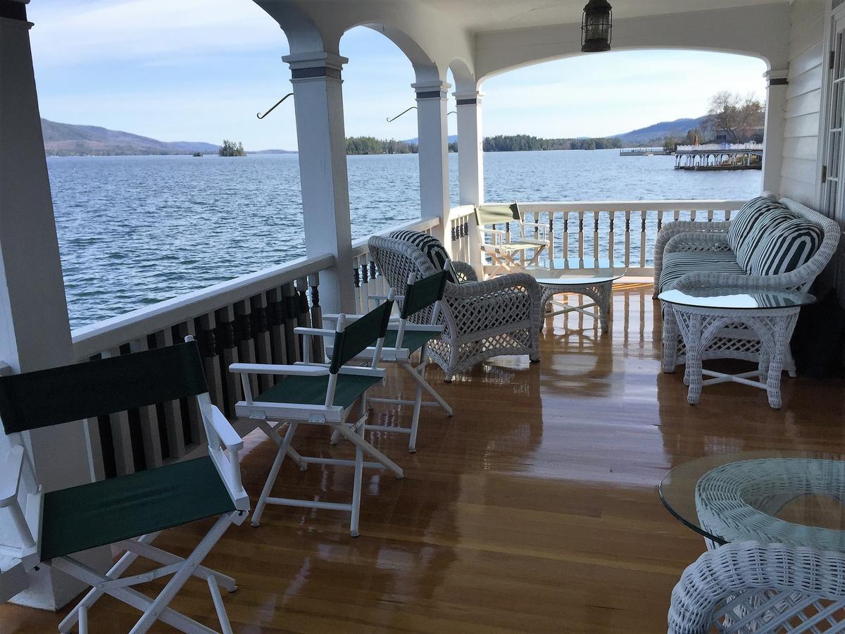 Lake George Boathouse Waterfront Lodging Bolton Landing Exterior photo