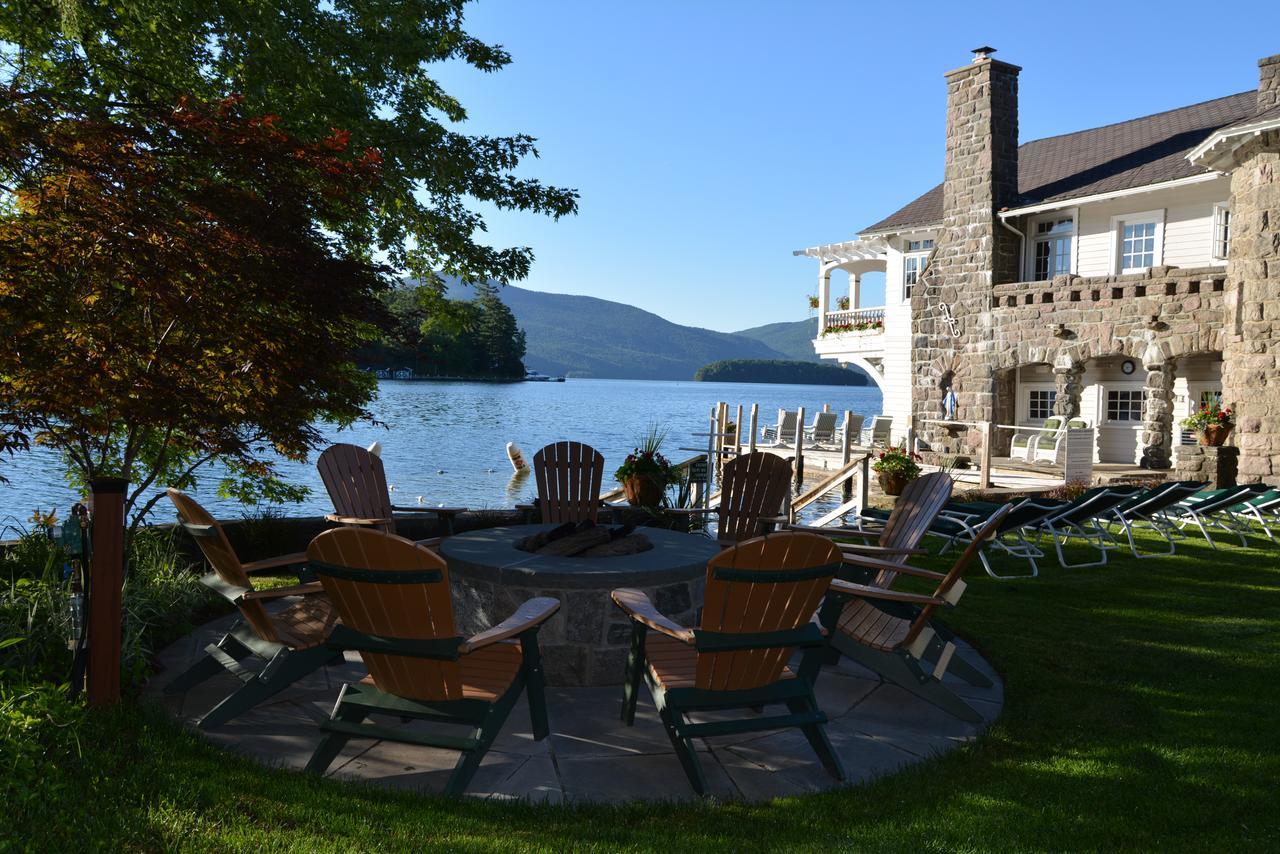 Lake George Boathouse Waterfront Lodging Bolton Landing Exterior photo