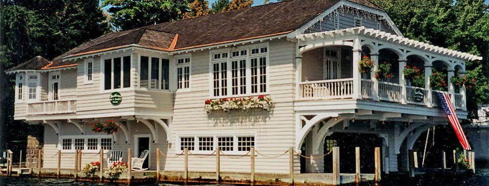 Lake George Boathouse Waterfront Lodging Bolton Landing Exterior photo